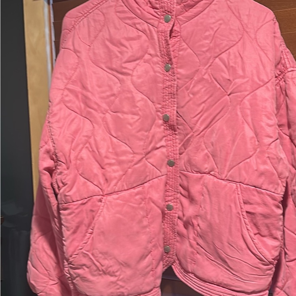 Pink Quilted Women's Jacket